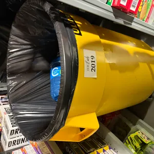 U Line Rolling Garbage Can