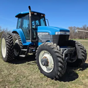 1997 New Holland 8770 MFWD Tractor, 7,676 Hours, 18 Speed Powershift Transmission, 380/85R30 Fronts