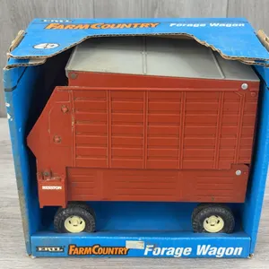 Hesston Forage Wagon, 1/16, Ertl, Farm Country