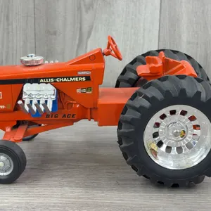 Allis-Chalmers Big Ace Pulling Tractor, Big Tire,  1/16, Ertl, Custom Stickers, Fat Rear Tires