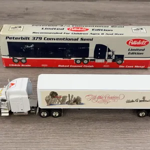 Peterbilt 379 AGCO 1996 Christmas Tractor Trailer, 1/64, Liberty Classics, SpecCast