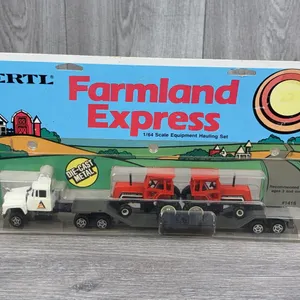 Allis-Chalmers Mack Equipment Hauling Set W/8070 WF, 1/64, Ertl, Farmland Express