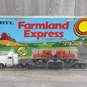 Deutz-Allis Equipment Hauling Set, 1/64, Ertl, Farmland Express