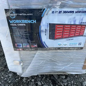 NEW/UNUSED CHERY INDUSTRIAL 10' 25 DRAWER WORKBENCH-RED
