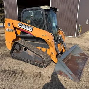 2012 Case 270 2-Speed Skid Steer Tracked Loader, 1741hrs, S/N JAFTR270HCM458517, Shedded, Nice