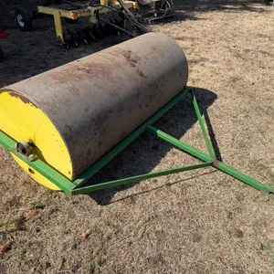 5.5’ x 30” Steel Drum Land Roller, Greaseable Bearings, Weight-able water fill port