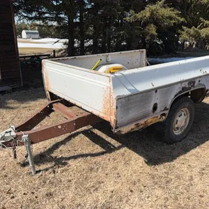 Square Body Chev Utility Trailer * No visible VIN. Buyer responsible for registration
