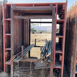 Safe Way Scaffolding on Carrying Cage