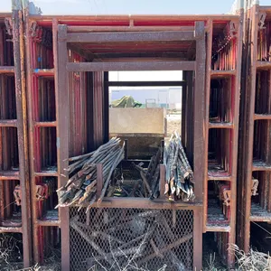 Safe Way Scaffolding on Carrying Cage