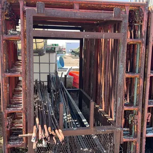 Safe Way Scaffolding on Carrying Cage