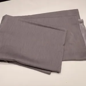 Dark Gray Satin Table Linens