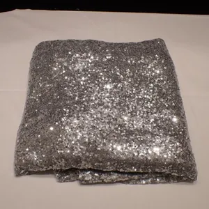 Silver Sequin Table Linen