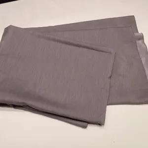 Dark Gray Satin Table Linens
