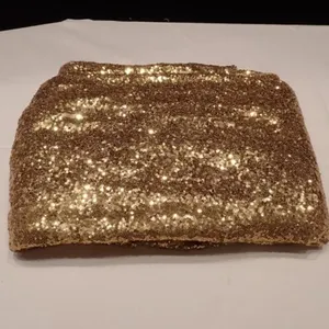 Gold Sequin Table Linen