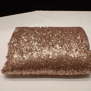 Rose Gold Sequin Table Linens