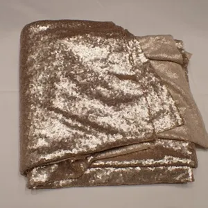 Champagne Sequin Table Linens