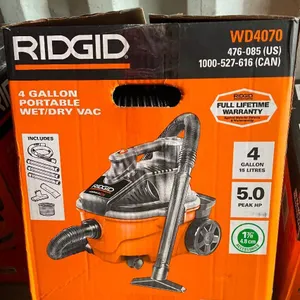 RIDGID 4gal Portable Wet/Dry Vac