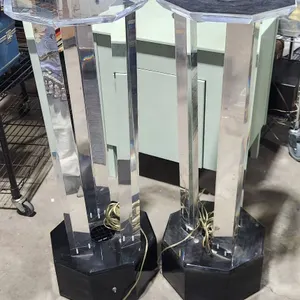 Acrylic Pedestal Display Light Towers, Tested and Working