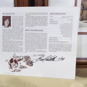 Bev Doolittle Limited Edition Signed Prints in Framed Triptychs with Certification