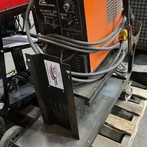 ACKLAND LIMITED AK-MATIC130 CV-DC ARC WELDING POWER SOURCE WIRE FEEDER WELDER ON MOBILE CART