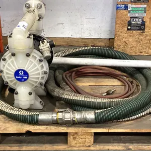 HUSKY 1590 INDUSTRIAL AIR OPERATED DOUBLE DIAPHRAGM PUMP WITH HOSE