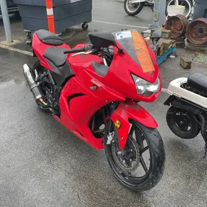 2008 KAWASAKI NINJA 125CC MC, MOTORCYCLE, RED, VIN JKAEXMJ168DA01509,