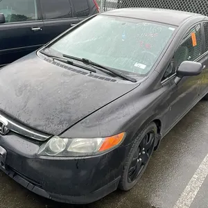 2008 HONDA CIVIC, 4DR SEDAN, BLACK, VIN 2HGFA15488H011068,