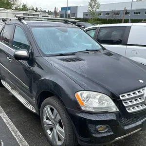 2009 MERCEDES ML350 4MATIC, 4DR SUV, BLACK, VIN 4JGBB86EX9A493581,