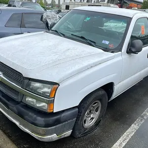 2003 CHEVROLET SILVERADO, 2DR PU, WHITE, VIN 1GCEC14X03Z284028,