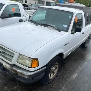 2001 FORD RANGER, 2DR PU, WHITE, VIN 1FTYR10U31PB52946,