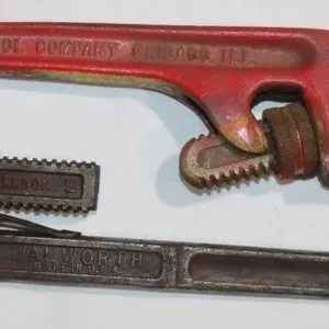 2) 18" Pipe Wrenches; NYE & Walworth