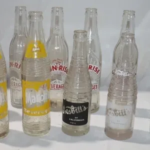 Vintage Mason's, Sun-Rise, Nesbitt's Glass Bottles