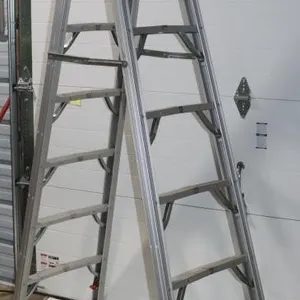 7' Folding Aluminum Ladder