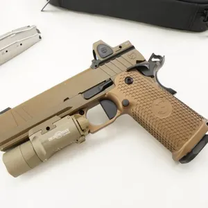 Nighthawk Custom SandHawk Comp IOS 9mm Trijicon RD