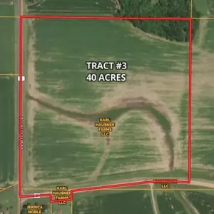 Tract #3 - 40.25  Acres Corner of Hwy O & Hwy C