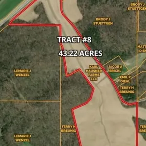 Tract #8 - 43.22 Acres Corner of Hwy 60 & Seitz Rd