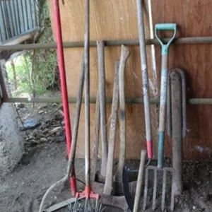 Axes, Potato Fork, Sythe & More Garden Tools