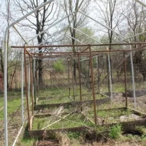 17'L x 9 1/2'W x 9'T Metal Greenhouse Frame