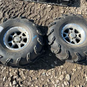 2- 30x12-12 Quad Tires W/ Rims