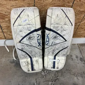 Rok Premier Series Hockey Goalie Pads, Size Undetermined