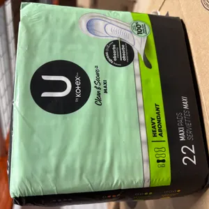 2 boxes (22) Kotex Maxi Pad