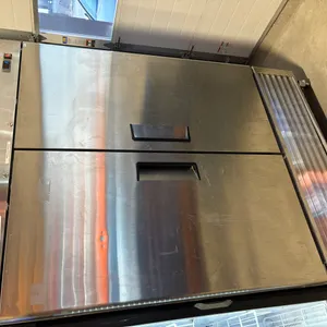 efi Stainless Steel 2 Door Refrigerator; Model C2-54DC; 4'6"w X 7' H