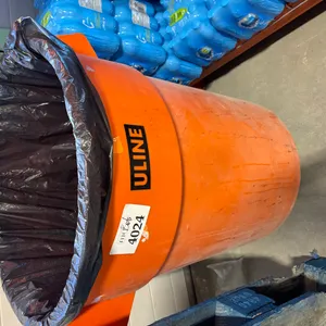 Uline Rolling Garbage Can
