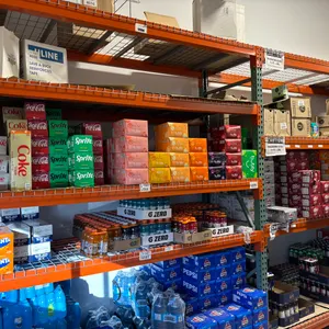 Orange/Grey Pallet Racking; 41 1/2' L x 10'H x 36"D