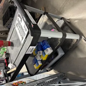 Rubbermaid Rolling Cart w/ Handles (Black)