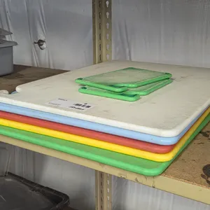 Assorted Color-Coded Plastic Cutting Boards