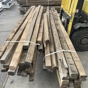 (40) Oak, Assorted sizes Starting From 2-in x 2-in -x 61 in to 3 in x 4 in x 122 in. (Some have damage and torn, please see pictures).