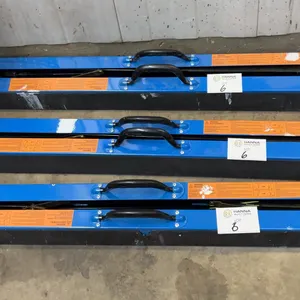 (3) Blue Folding Saw Horses
