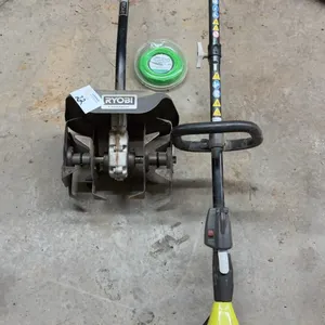 RYOBI Expand‑It Gas Power Head with Cultivator Attachment