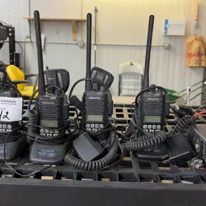 Kenwood Handheld Two‑Way Radios w/ Chargers & Motorola Mobile Radio